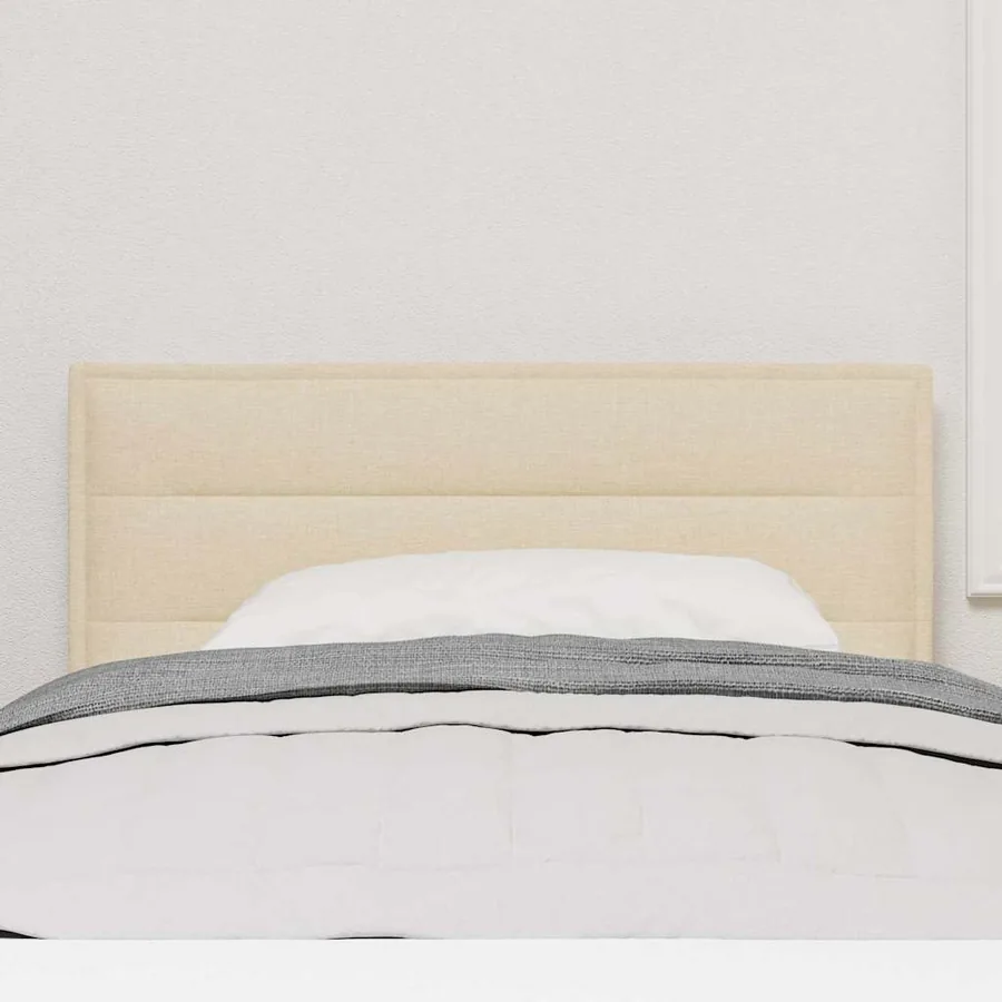 Tête de lit Crème 80 cm tissu - 3