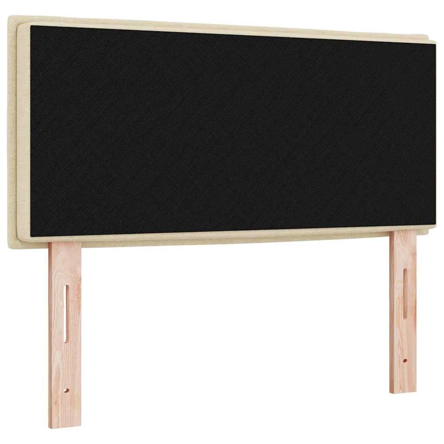 Tête de lit Crème 80 cm tissu - 4