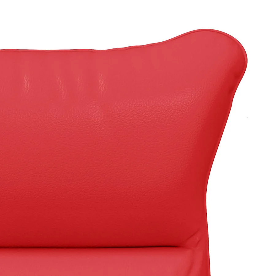 fauteuil Rouge 69 x 74 x 93 cm Simili cuir - 7