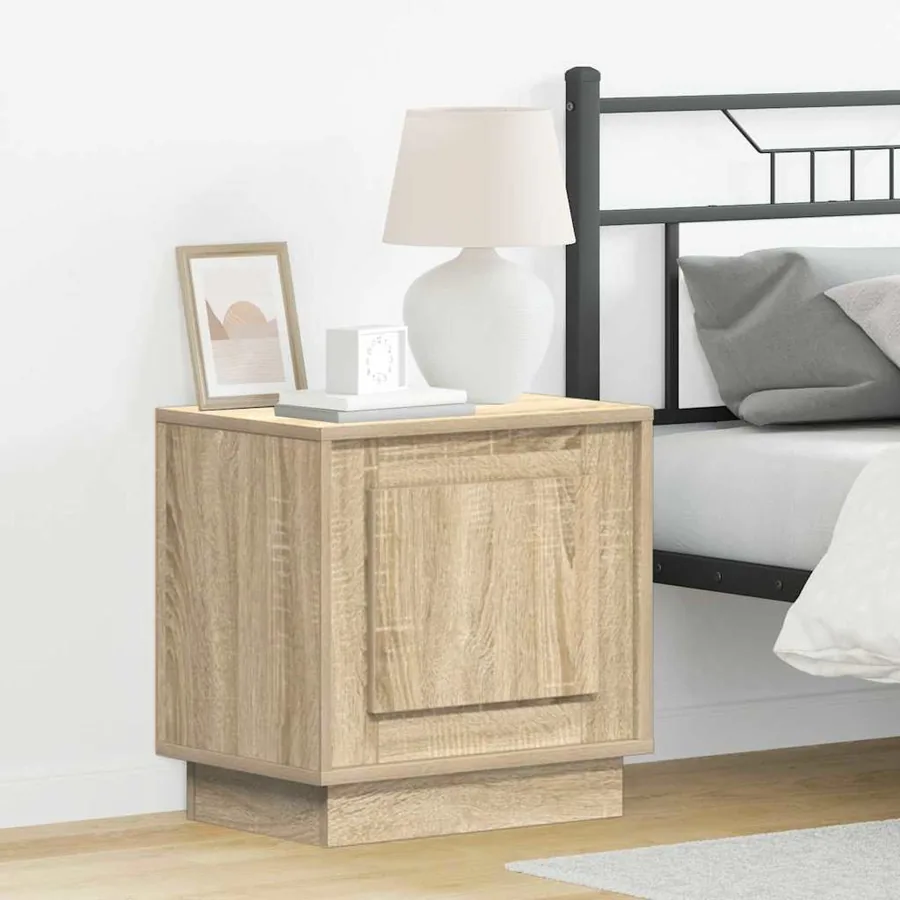 Cabinet de chevet Chêne Sonoma 44 x 34,5 x 45 cm
