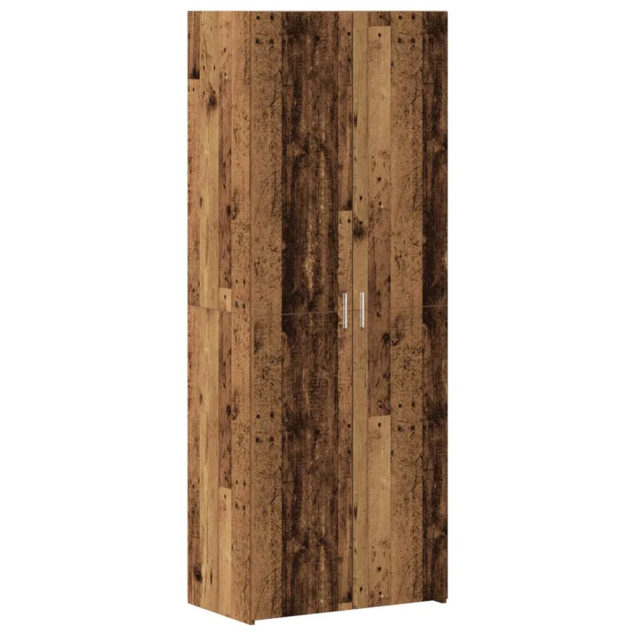 Armoire de rangement 2 pcs Bois ancien 70 x 42,5 x 185 cm - 6