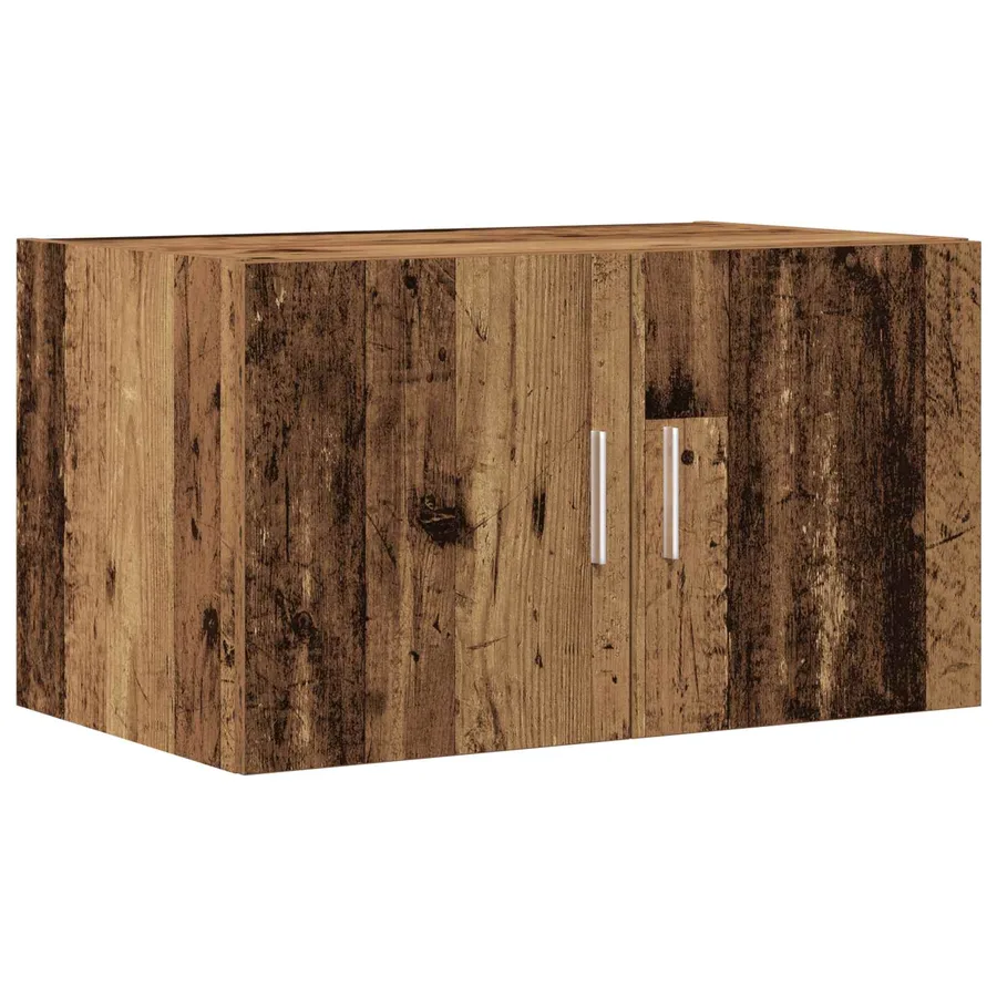 Armoire de rangement 2 pcs Bois ancien 70 x 42,5 x 185 cm - 7