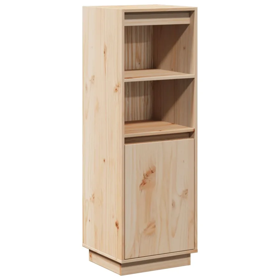 Buffet haut 37x34x110 cm Bois massif de pin - 2