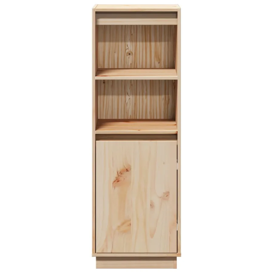 Buffet haut 37x34x110 cm Bois massif de pin - 4