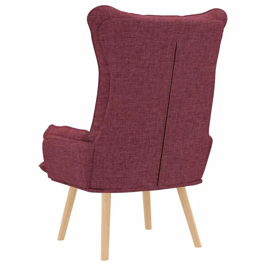 fauteuil Bordeaux 69 x 74 x 93 cm Tissu et Contreplaqué - 6