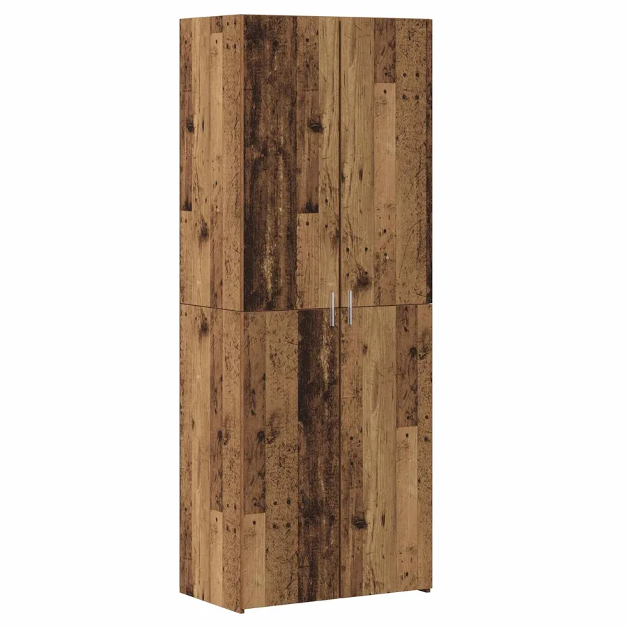 Haut Armoire Bois ancien 70 x 42,5 x 185 cm - 2