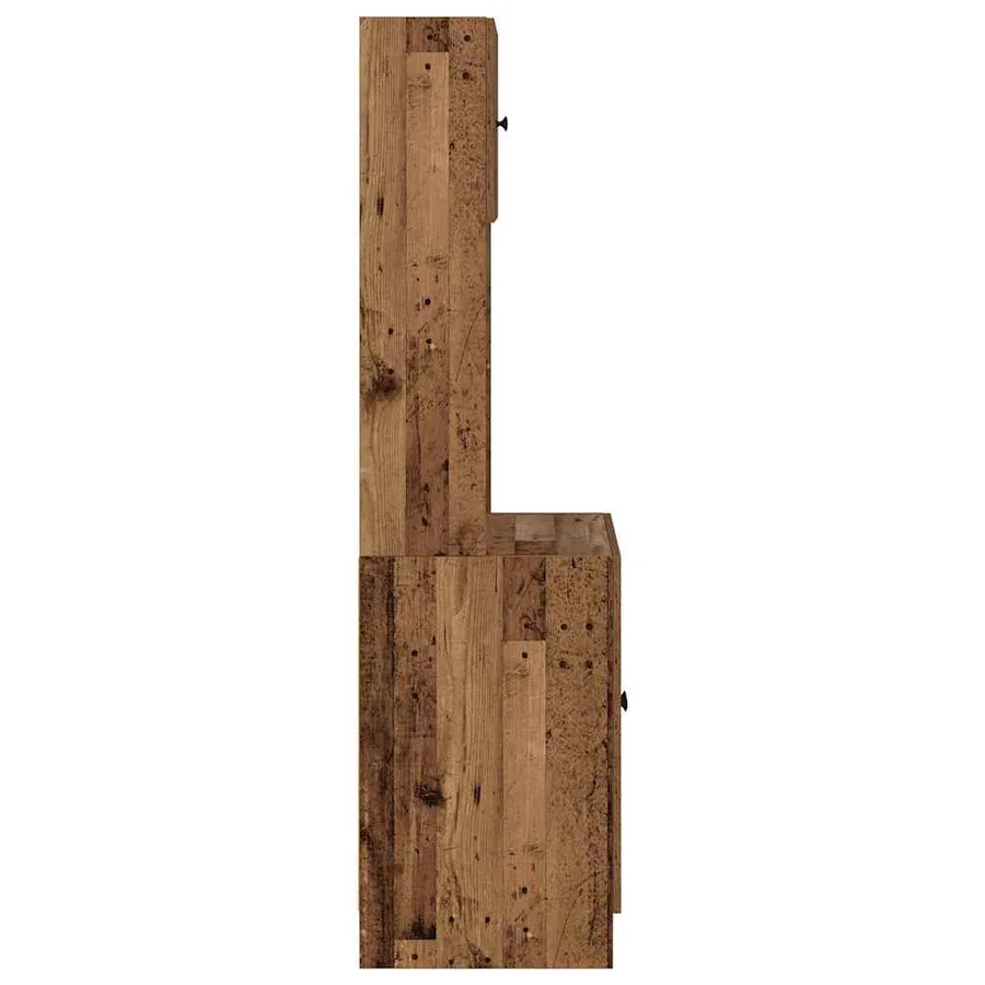 Buffet de cuisine Bois ancien 60 x 50 x 180 cm - 7