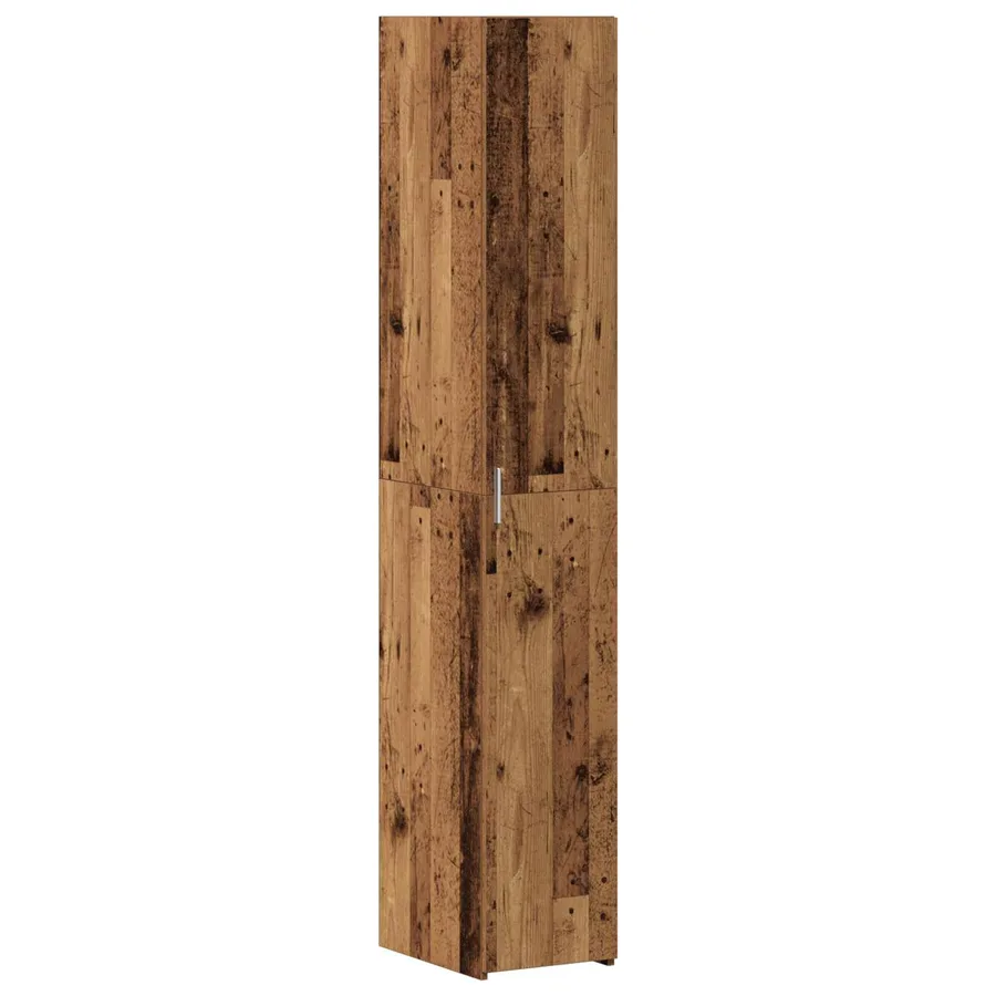Haut Armoire Bois ancien 30 x 42,5 x 185 cm - 2