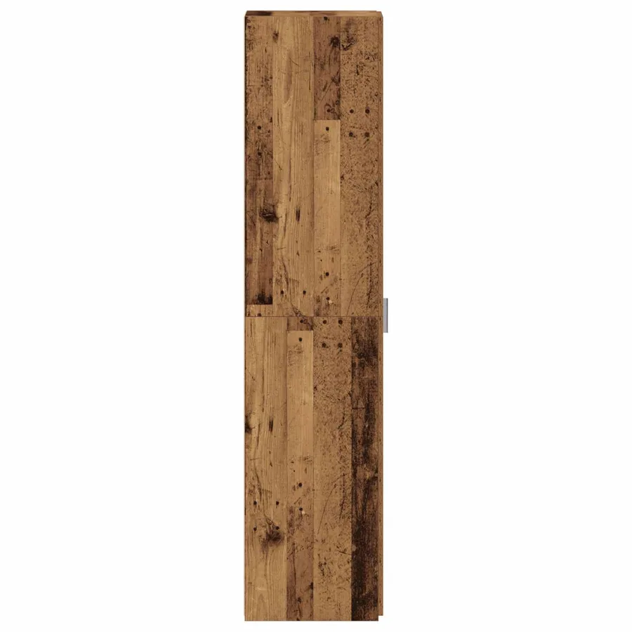 Haut Armoire Bois ancien 30 x 42,5 x 185 cm - 7