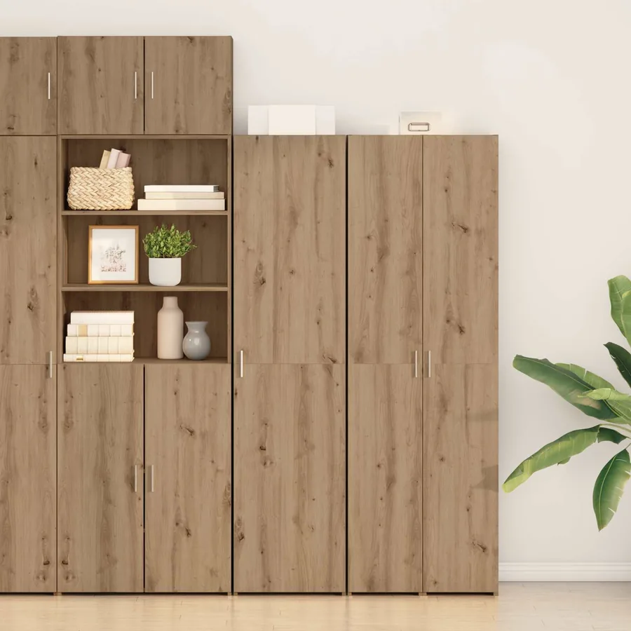 Haut Armoire Chêne artisanal 45 x 42,5 x 185 cm