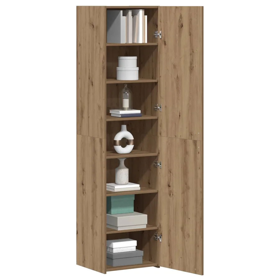 Haut Armoire Chêne artisanal 45 x 42,5 x 185 cm - 3