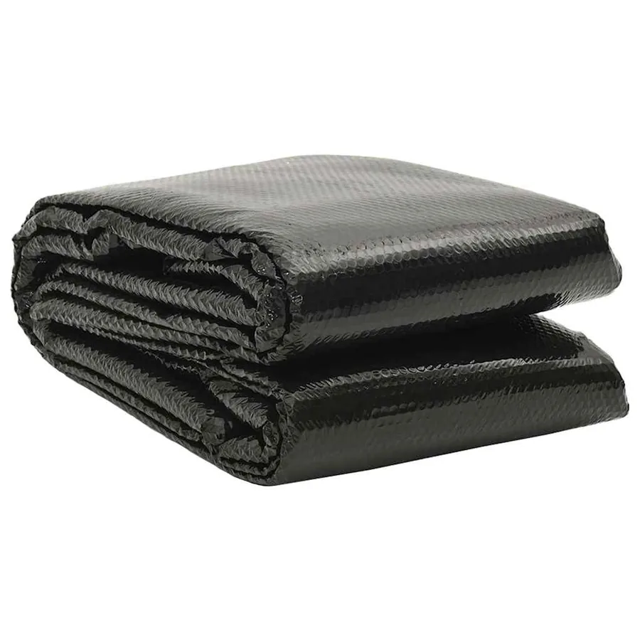 Couverture de piscine Noir 300 x 200 cm PE