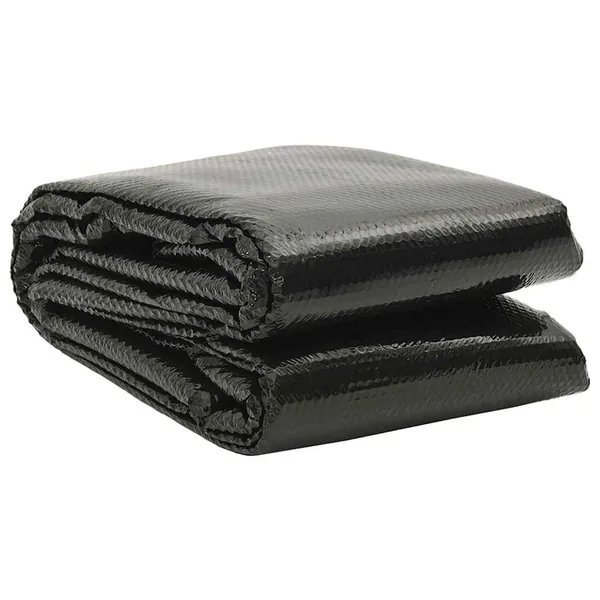 Couverture de piscine Noir 300 x 200 cm PE