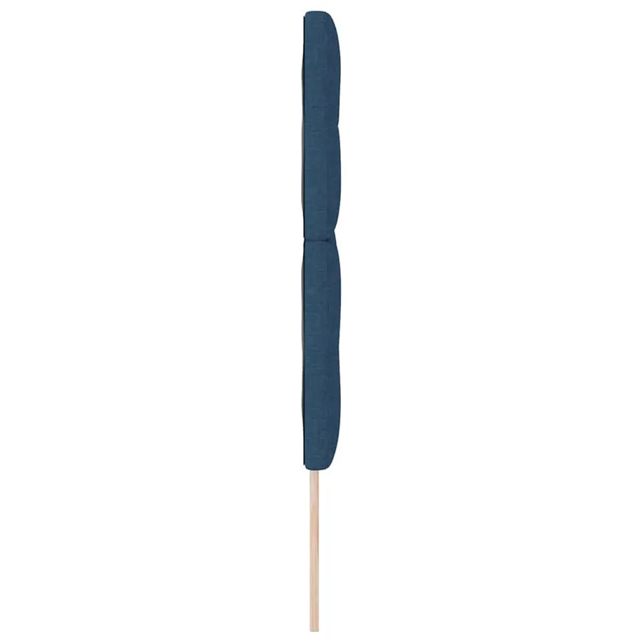 Tête de lit LED avec bandes LED Bleu 160 cm tissu - 6