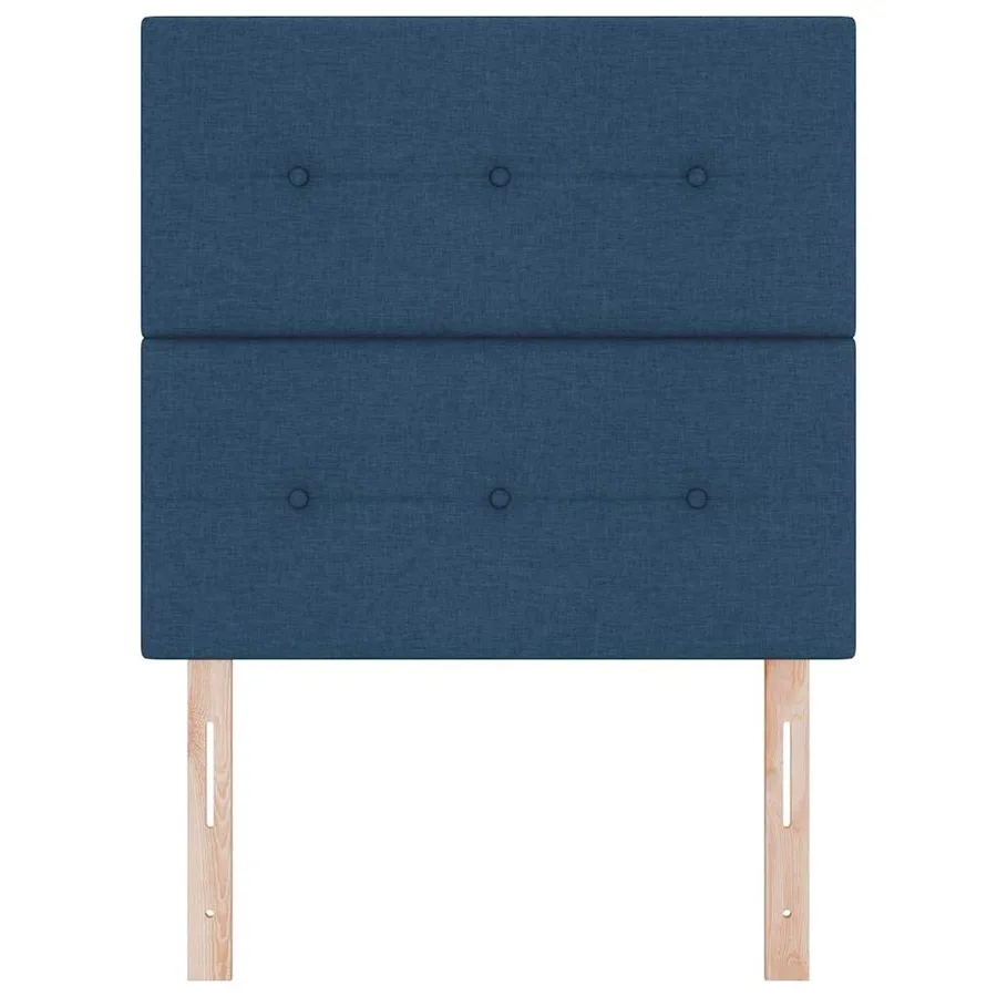 Tête de lit LED avec bandes LED Bleu 80 cm tissu - 5