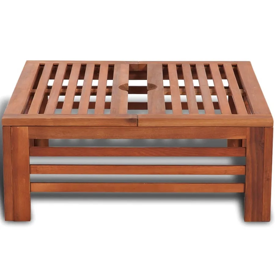 Couverture de support de parasol en bois - 3
