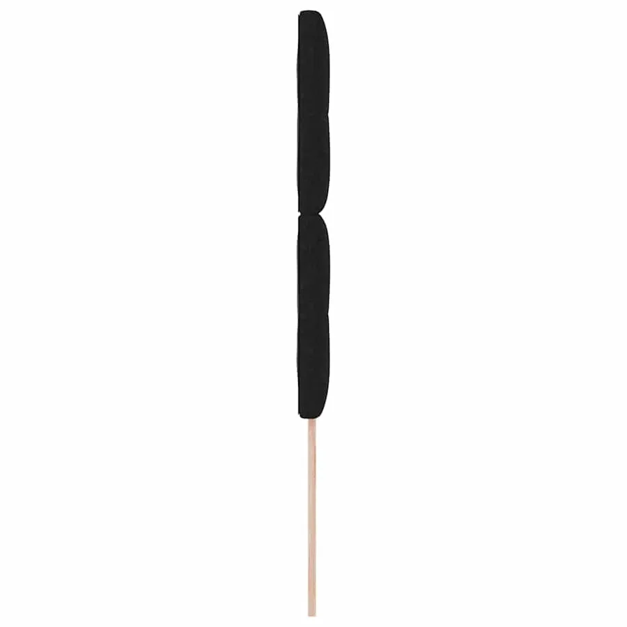 Tête de lit LED avec bandes LED Noir 90 cm tissu - 6