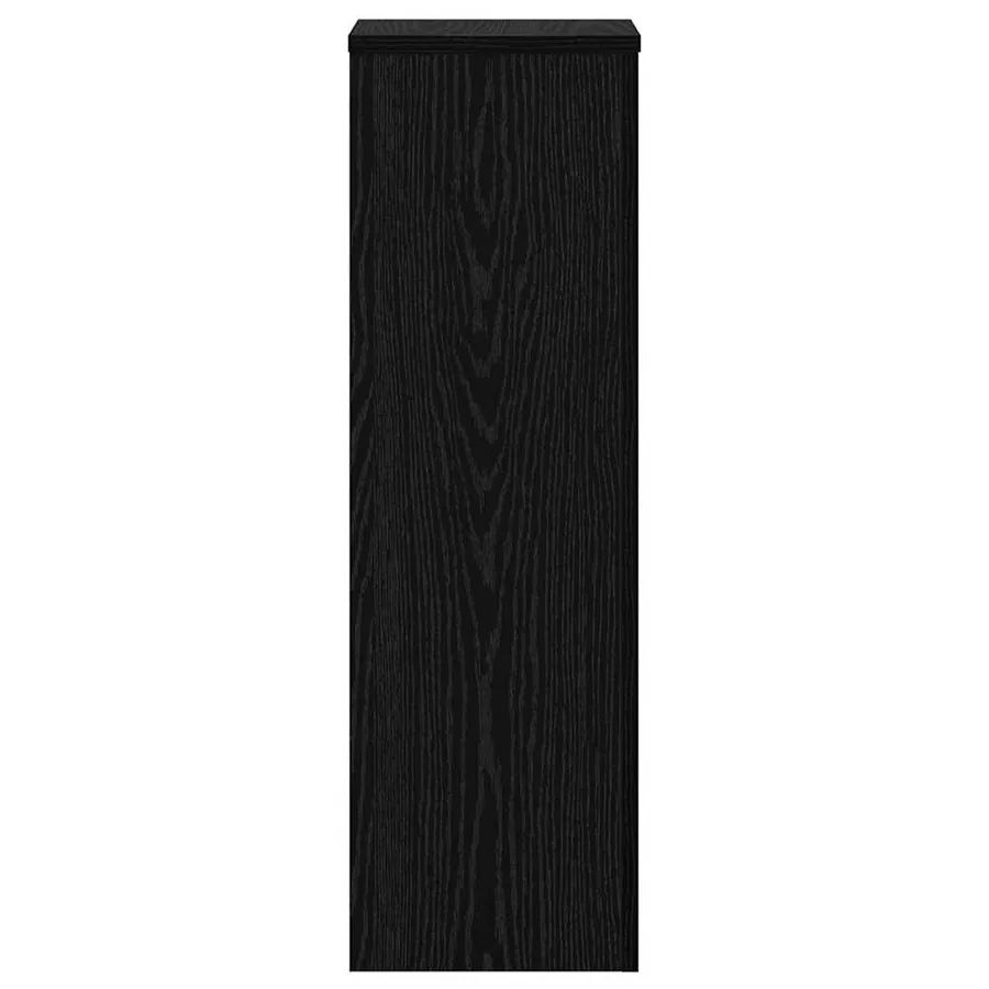Support de Plante 2 pcs Chêne noir 25 x 25 x 80 cm - 6