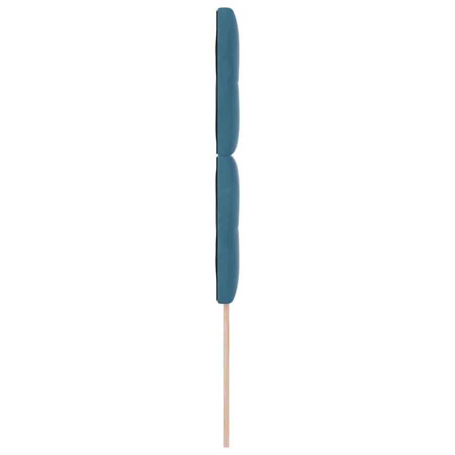 Tête de lit Bleu foncé 80 cm Velours - 5