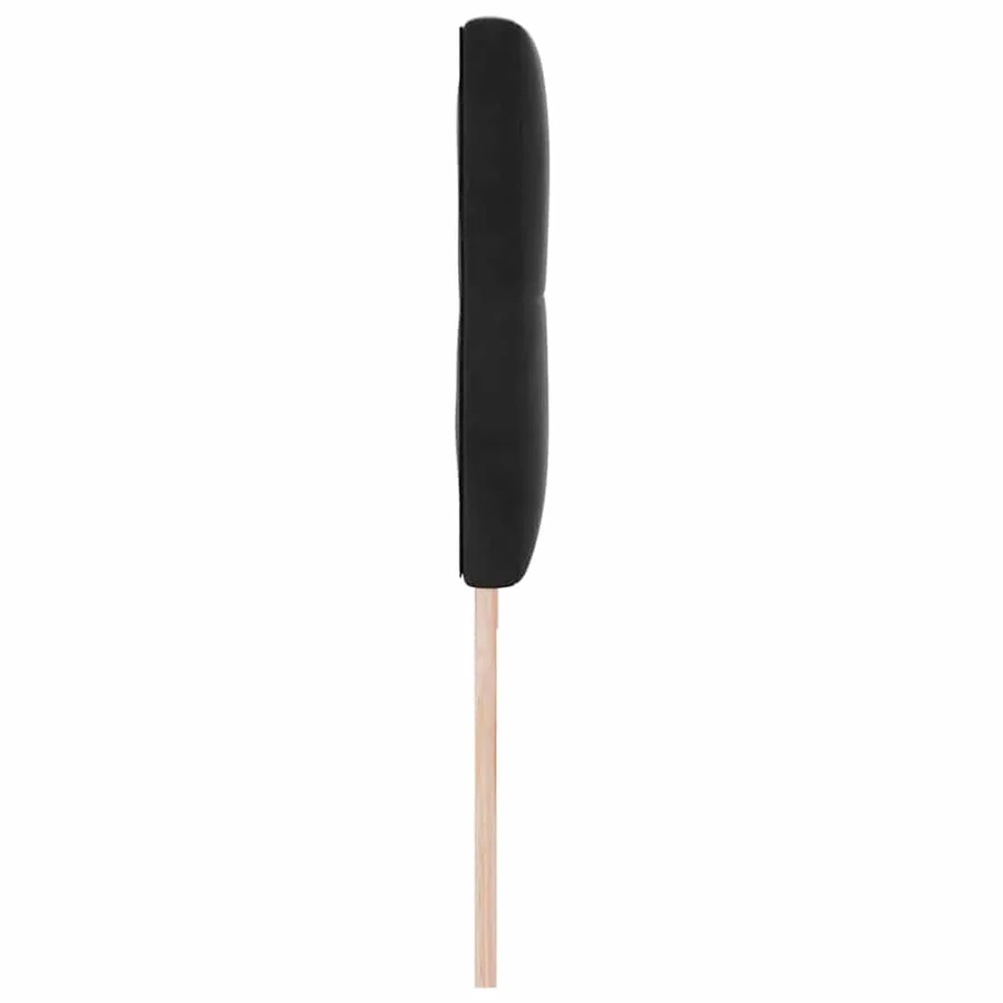 Tête de lit Noir 200 cm Velours - 4