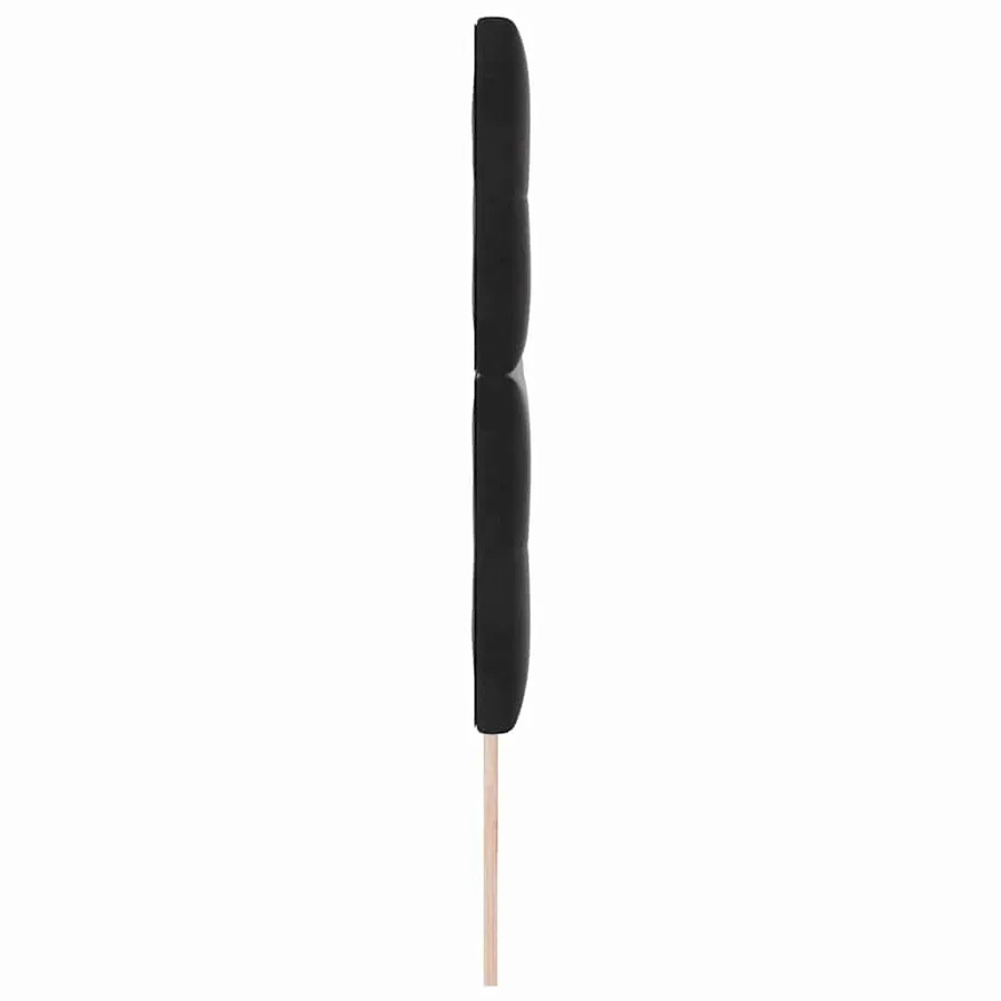 Tête de lit Noir 200 cm Velours - 5