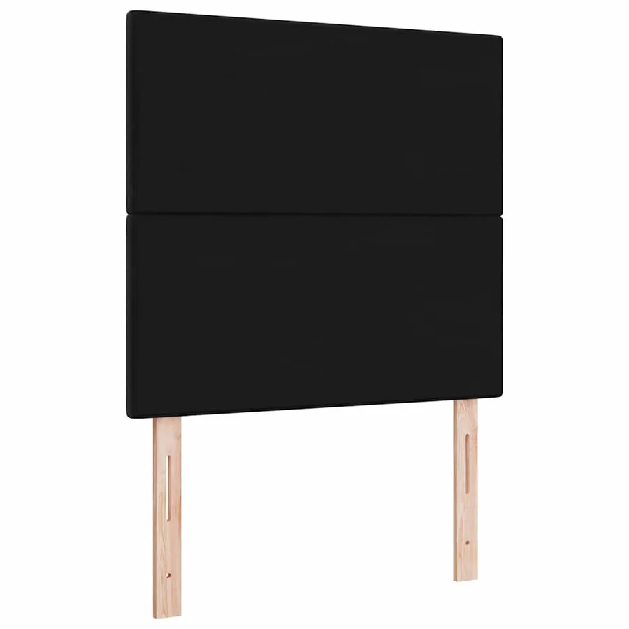 Tête de lit Noir 100 cm Velours - 6