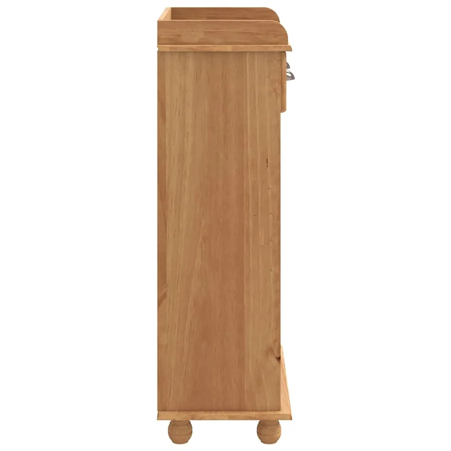 Cabinet à vin ASKIM Cire de Miel 57 x 37 x 114 cm - 7