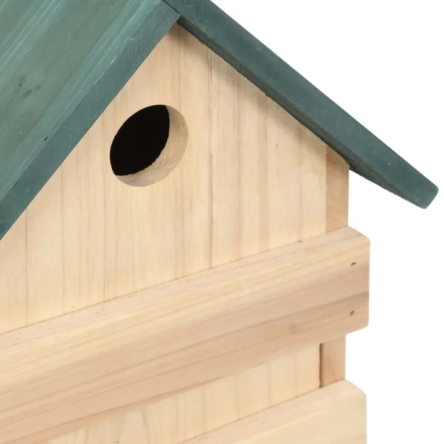 Nichoirs 4 pcs 23x19x33 cm Bois de sapin - 7