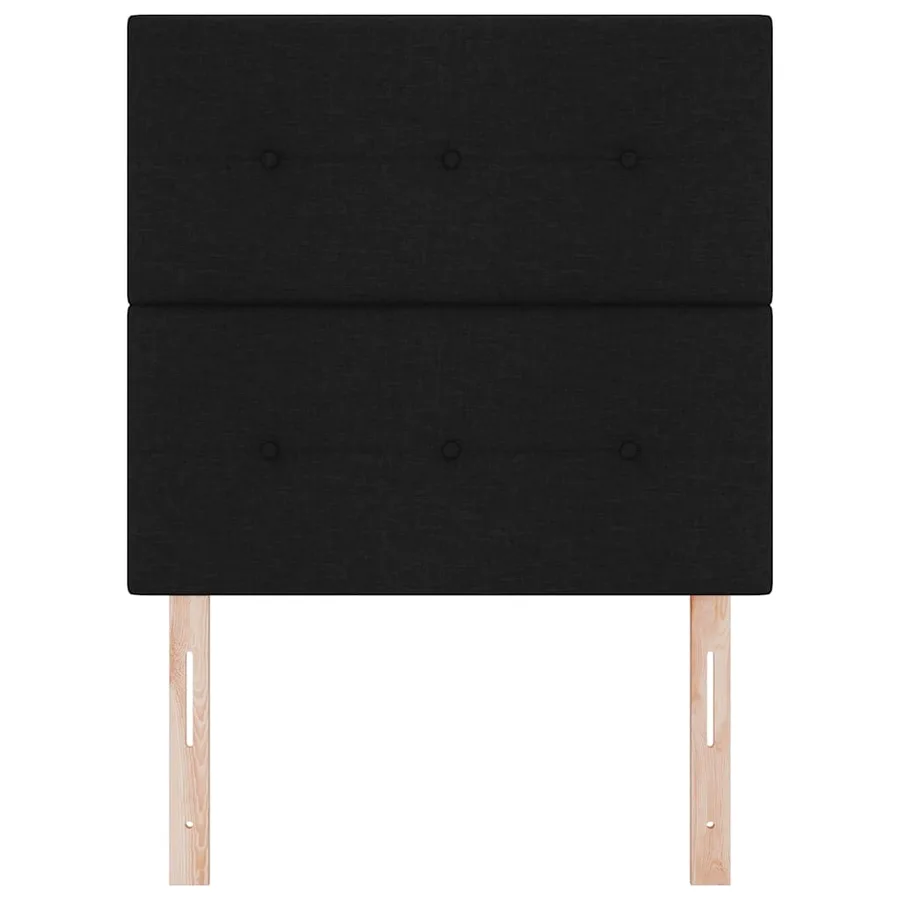 Tête de lit LED avec bandes LED Noir 80 cm tissu - 5