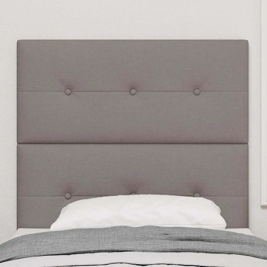 Tête de lit LED avec bandes LED Taupe 100 cm tissu - 3
