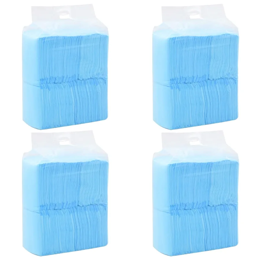 Tapis d’hygiène pour chiens 400 pcs 60 x 60 cm Tissu non tissé