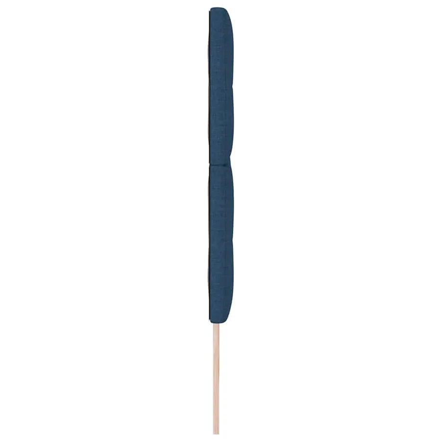 Tête de lit LED avec bandes LED Bleu 200 cm tissu - 6