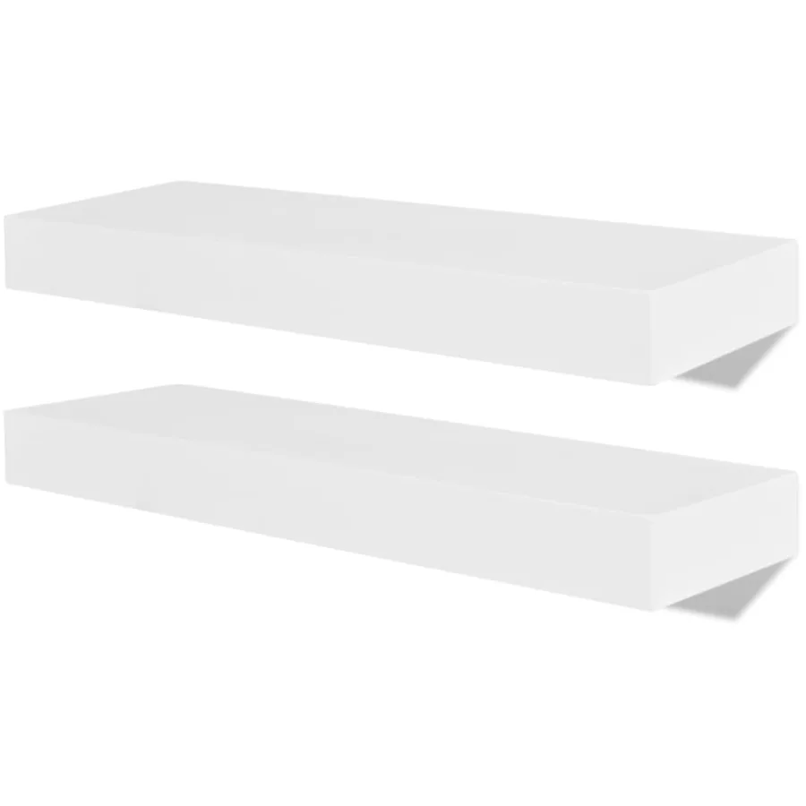 Étagères murales 4 pcs Blanc 40 cm - 2