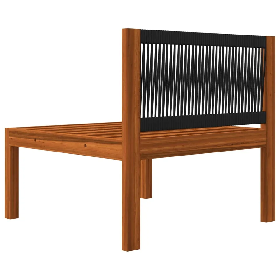 Salon de jardin 6 pièces avec coussins Crème 63 x 63 cm - 13