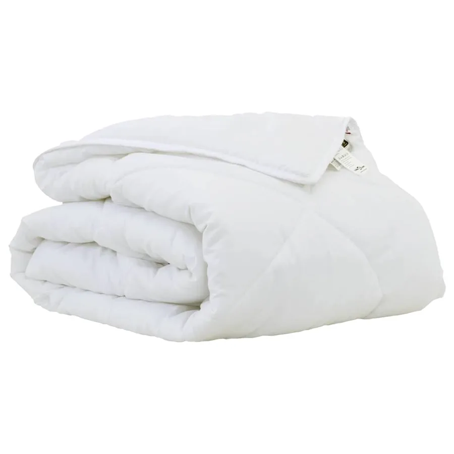 Couette Blanc 200 x 155 x 4 cm Polyester - 2