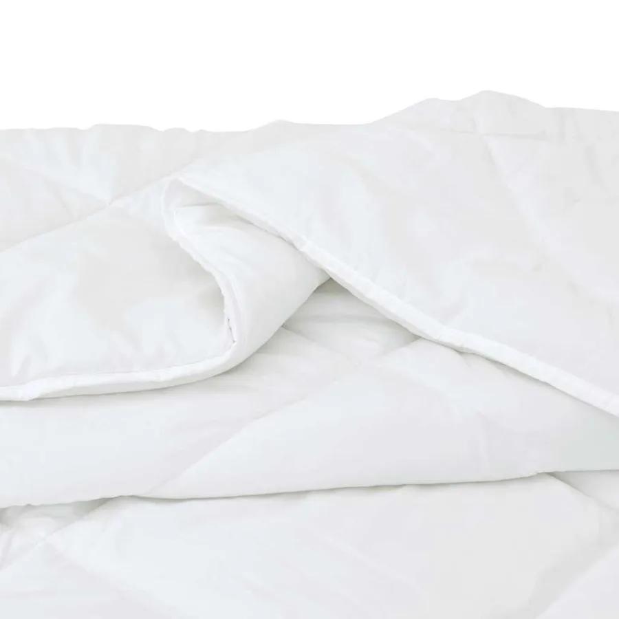 Couette Blanc 200 x 155 x 4 cm Polyester - 7