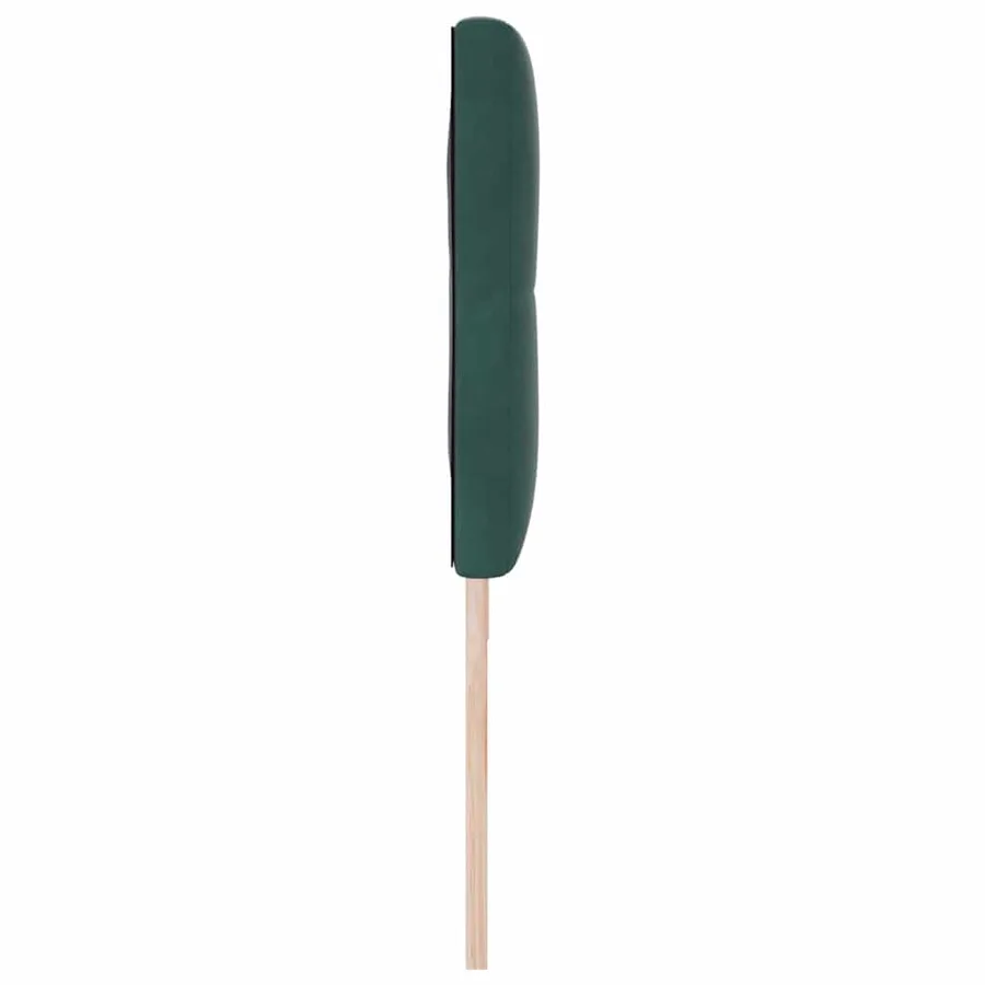 Tête de lit LED avec bandes LED Vert 180 cm Velours - 6