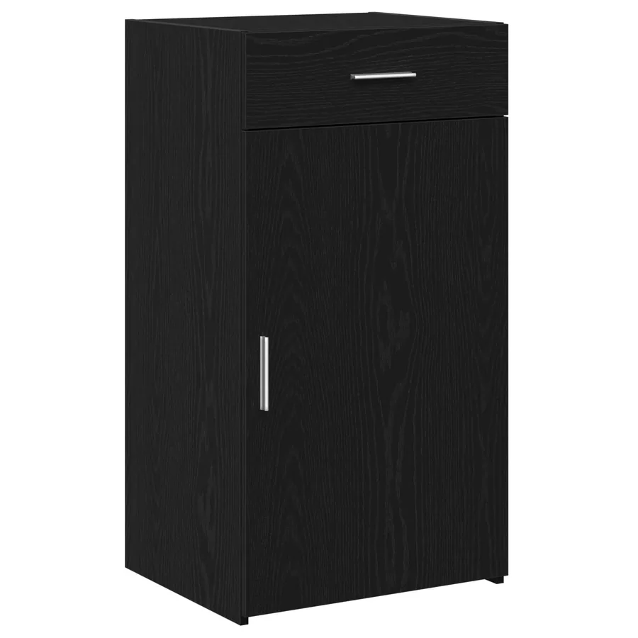Buffet avec tiroir Chêne noir 50 x 42,5 x 93 cm - 2