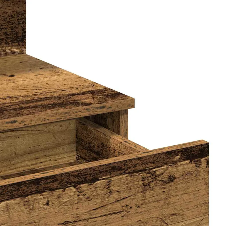 Table de Toilette avec tiroir Bois ancien 100 x 40 x 130 cm - 7
