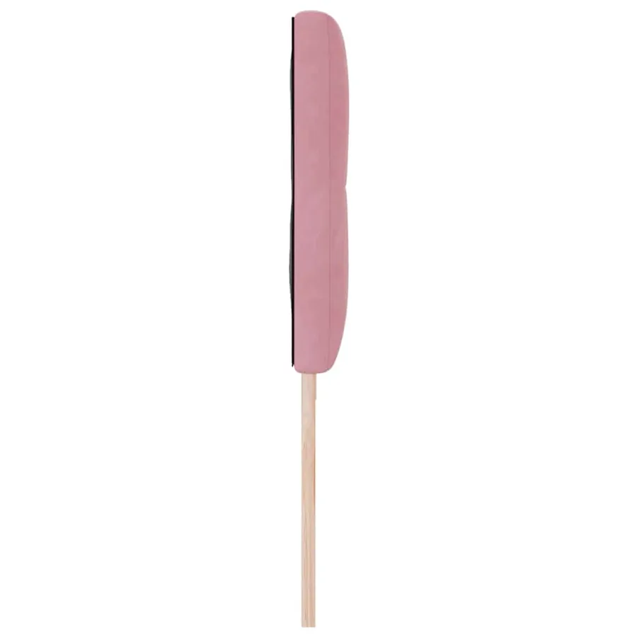 Tête de lit Rose 200 cm Velours - 6