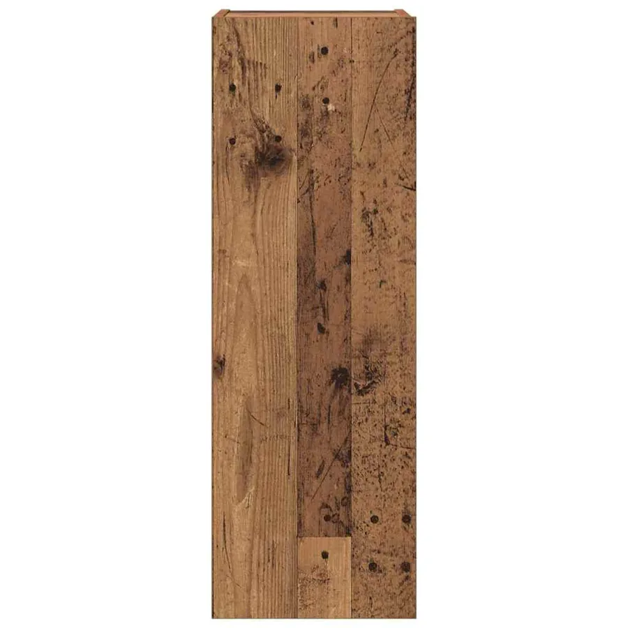 Unites TV Montage mural 4 pcs Bois Ancien Bois d'ingénierie - 6