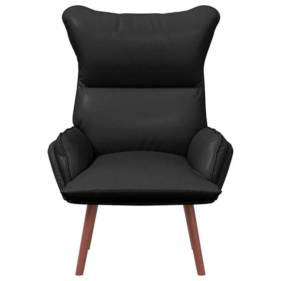 fauteuil Noir 69 x 74 x 93 cm Simili cuir - 4