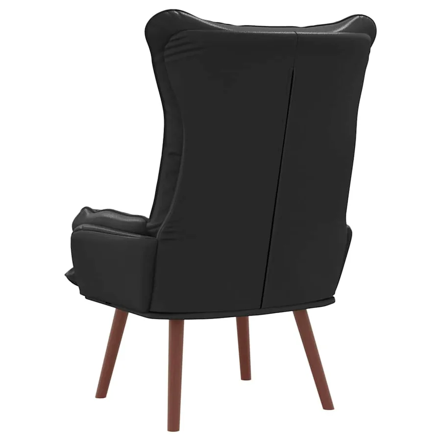 fauteuil Noir 69 x 74 x 93 cm Simili cuir - 6