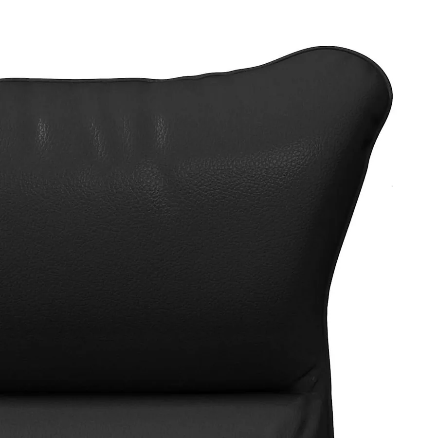 fauteuil Noir 69 x 74 x 93 cm Simili cuir - 7