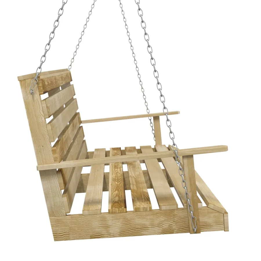 Balancelle 110 cm Bois de pin imprégné - 4