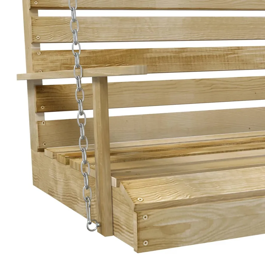 Balancelle 110 cm Bois de pin imprégné - 5