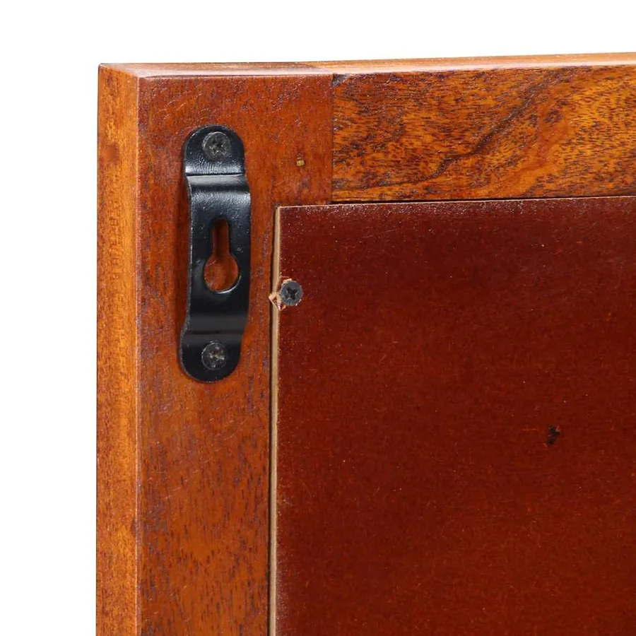 Meuble mural Marron 40 x 20 x 50 cm Bois d'Acacia Massif - 10