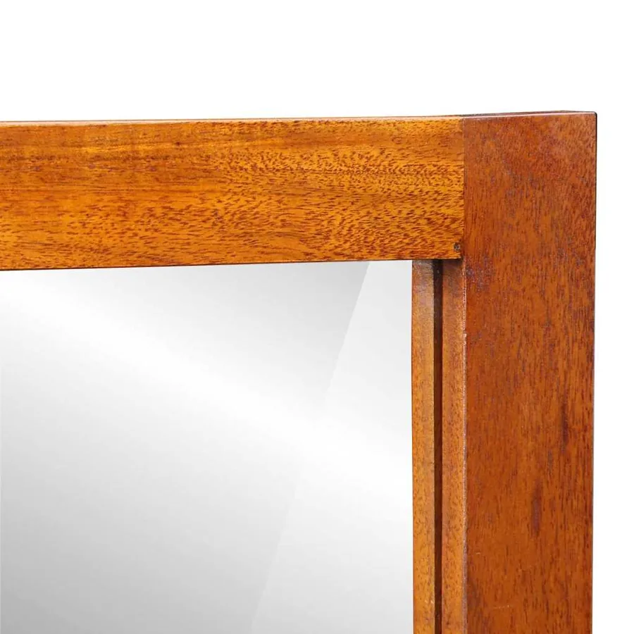 Meuble mural Marron 40 x 20 x 50 cm Bois d'Acacia Massif - 9