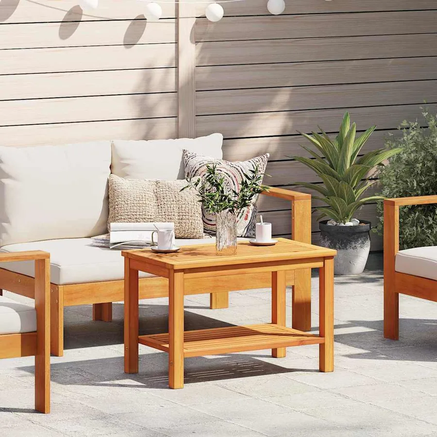 Table d'appoint Huile Naturelle 70 x 40 x 45 cm