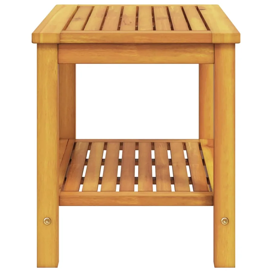 Table d'appoint Huile Naturelle 70 x 40 x 45 cm - 5